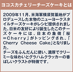 ヨコスカチェリーチーズケーキとは？